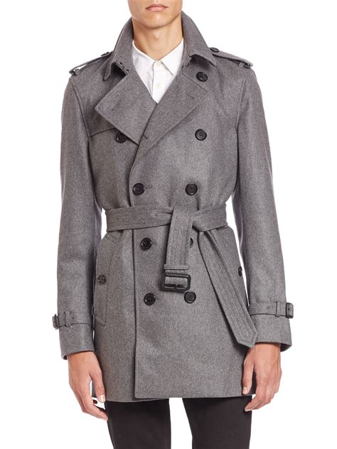 burberry cashmere trench coat men|Burberry cashmere kensington trench coat.